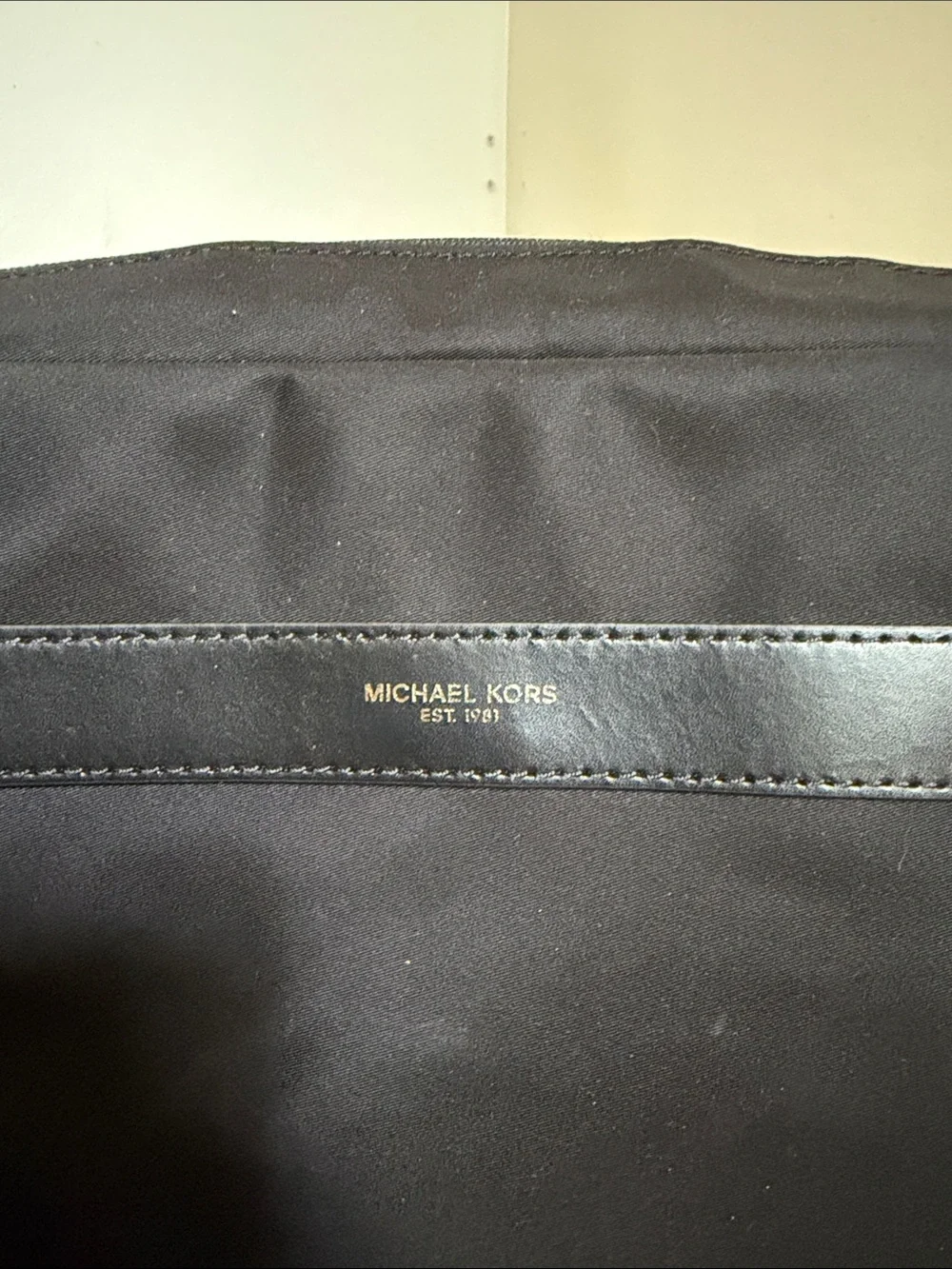 Michael Kors Kent Large Nylon Messenger Bag